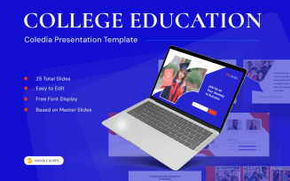 Coledia- College Education Google Slides Presentation