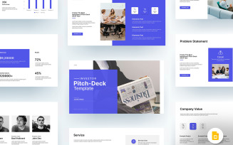 Investor Pitch Deck Google Slides Template