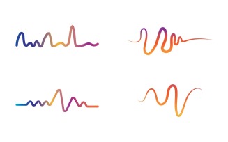 Red heartbeat line icon Pulse Rate Monitor. Vector illustration v.16