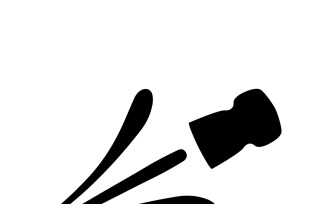 Dynamic Flying Bottle Cap Splash Illustration in Vector Art