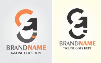Letters GG Simple Monogram Logo