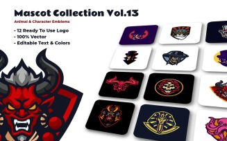 Mascot Collection - Animal & Character Emblems 214