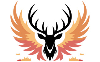 Showcasing the head of a deer head