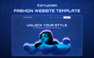 Styleform - Fashion Website NextJs Template