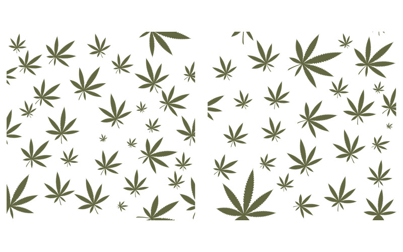Canabis marijuana sign illustration design template v.10 Illustration