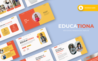 Educationa - Kids School Google Slide Template