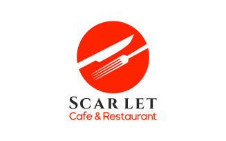 Restaurant Unique Logo Design Template