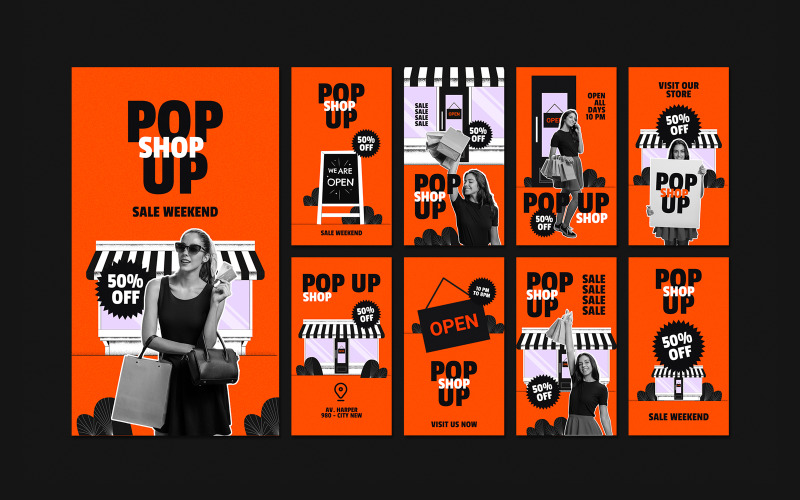 Shop Social Media Templates