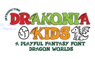 Drakonia Fantasy Kids Font