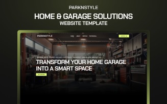 ParkNStyle - Home & Garage Solutions Elementor Template