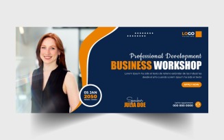 Business Conference social media cover banner Ver-12