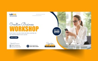 Business Conference social media cover banner Ver-2