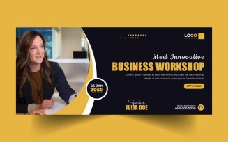 Business Conference social media cover banner Ver-5