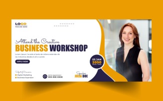 Business Conference social media cover banner Ver-9