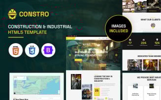Constro - Construction & Industrial HTML5 Template