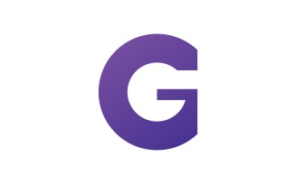 Letter G logo vector design template element V,1
