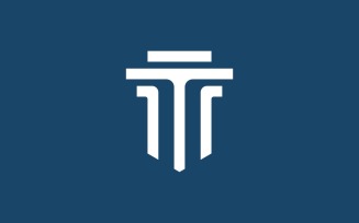 Pillar Logo Design for law firm V.12