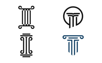 Pillar Logo Design for law firm V.14