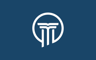 Pillar Logo Design for law firm V.7