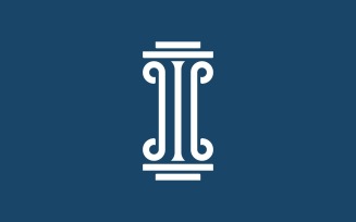 Pillar Logo Design for law firm V.8