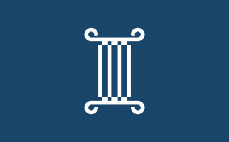 Pillar Logo Design for law firm V.9