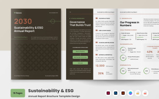 Sustainability and ESG Annual Report Brochure