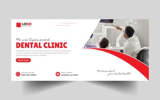 Dental Care Social Media Cover Banner Template Ver-5