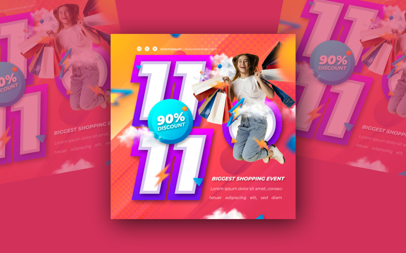 Super Sale Social Media Template