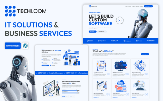 Techloom – Software, Tech Startups & IT Services WordPress Theme