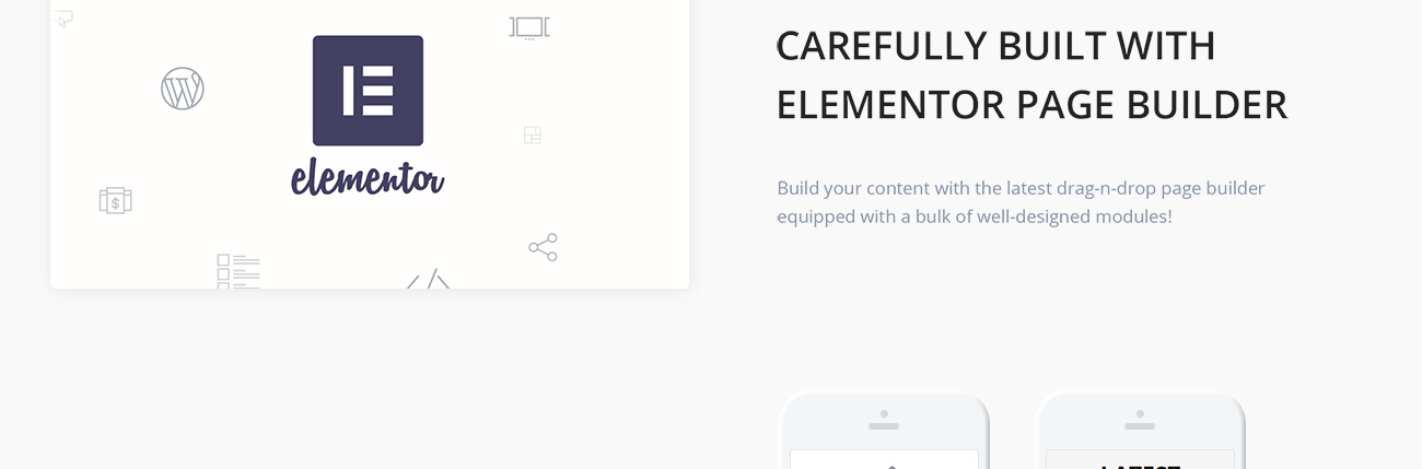 финансы многоцелевая современная тема wordpress elementor