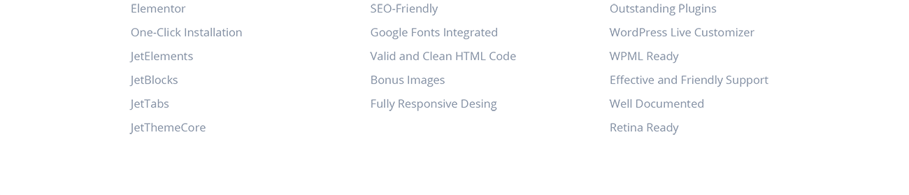 финансы многоцелевая современная тема wordpress elementor