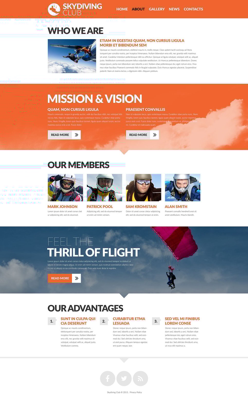 Skydiving Club 53469 By Wt