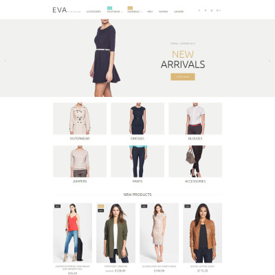 Magento Clothing Templates