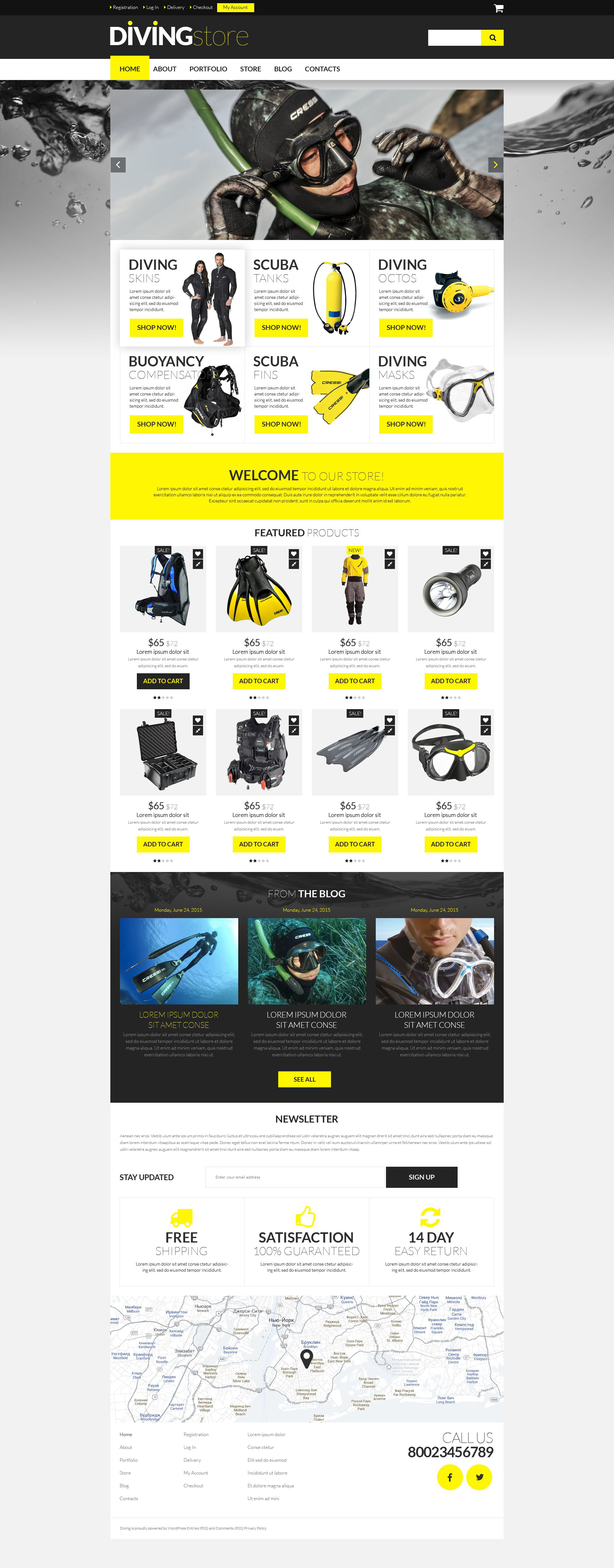 Diving Supplies Store №53437 - скриншот