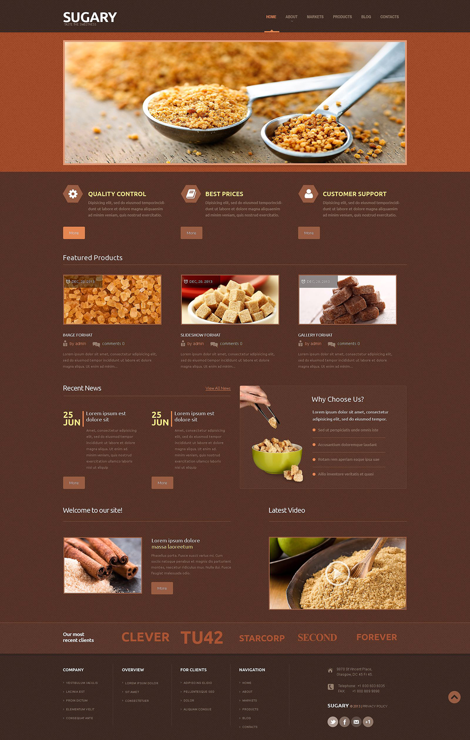 Food Store Responsive WordPress Theme New Screenshots BIG