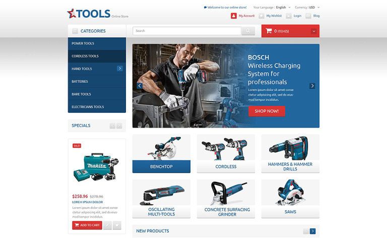 Functional Online Shop Responsive Magento Theme Big Screenshot Functional Online Shop Magento Theme New Screenshots BIG