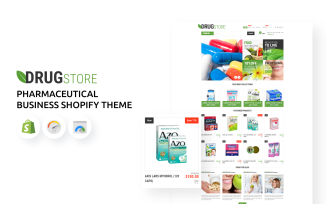 Pharmaceutical Business eCommerce Shopify Theme