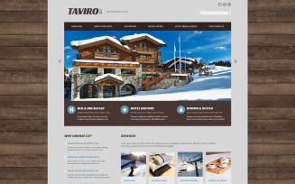 Taviro Sky Website Template