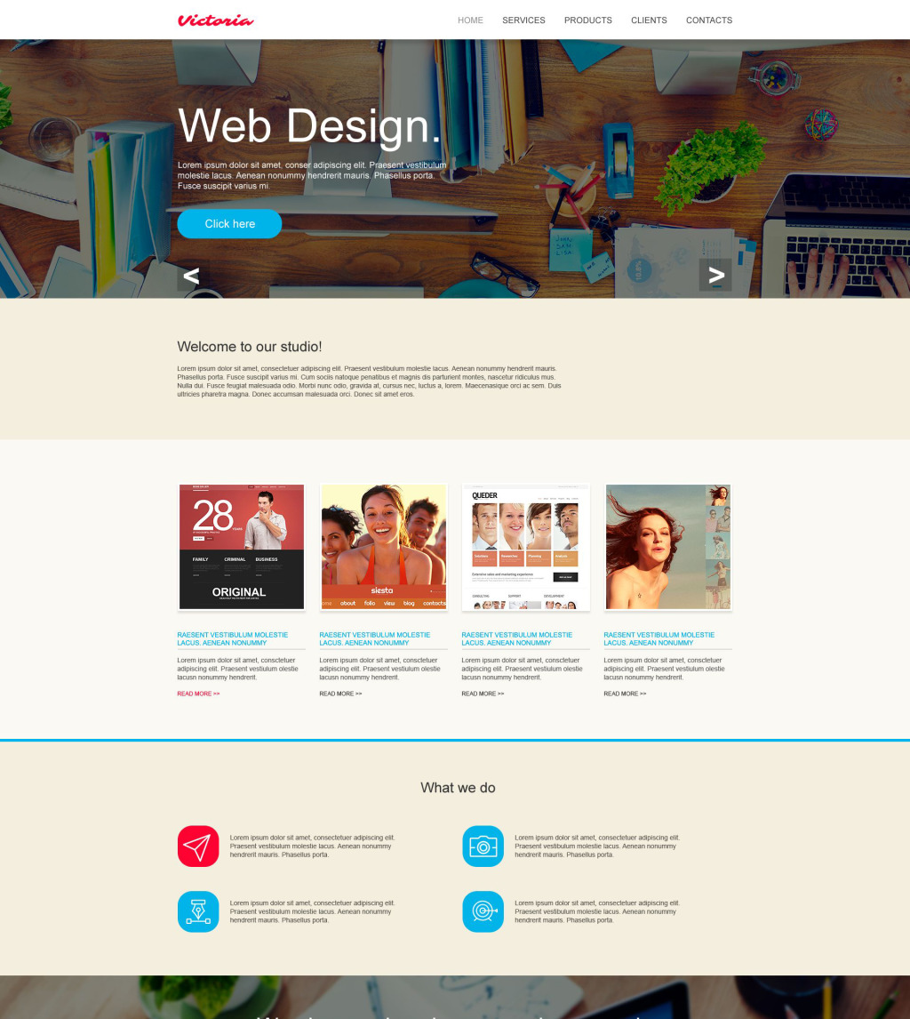 Demo Preview for Web Design Muse Template #53463