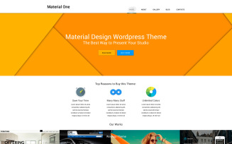 Web Design Storage WordPress Theme