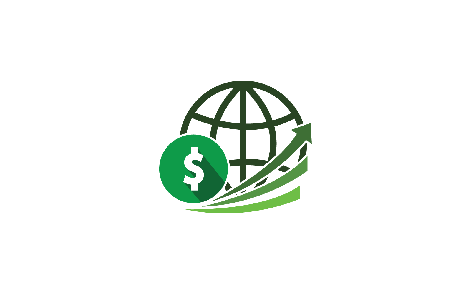 Dollar money design illustration template