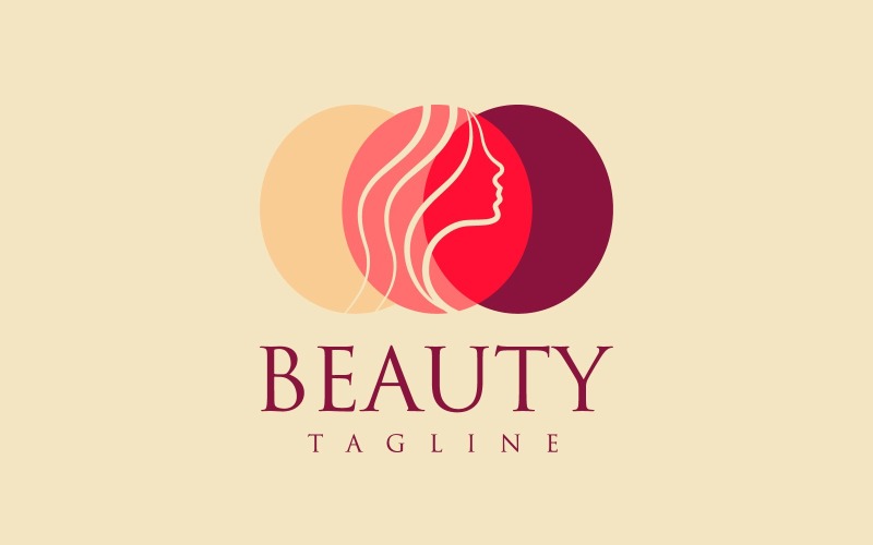 Spa Aesthetics Beauty Logo Design, Spa logo, Wellness logo, beauty salon logo, women's beauty girls Logo Template