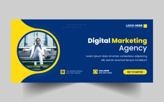 Digital Marketing Social Media Cover Banner Ver-8