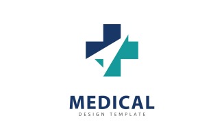 Medical logo ico4n design template elements .V4