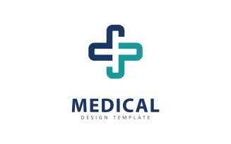 Medical logo icon design template elements .V12