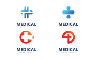 Medical logo icon design template elements .V13