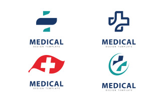 Medical logo icon design template elements .V15