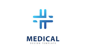 Medical logo icon design template elements .V9