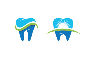 Dental Medical Care Logo icon vector design template v3.6