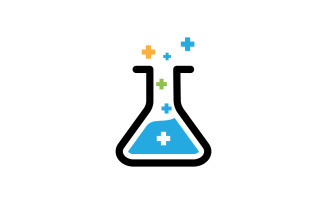 Health Medical Lab Logo template vector illustration design v2.2